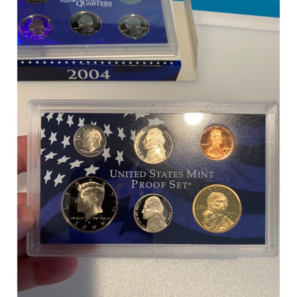 2004 Clad Proof Set U.S. Mint Original Government Packaging OGP COA